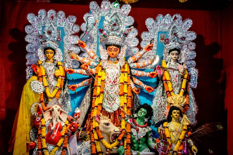 Bonedi Bari Durga Puja in Kolkata