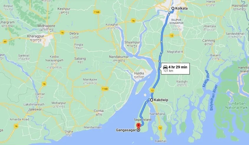 Kolkata-Gangasagar Tour