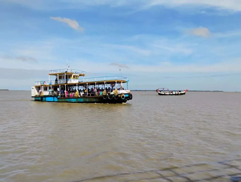 Gangasagar - lOT8 to kachuberia Vessel time Gangasagar - lOT8 to kachuberia Vessel time