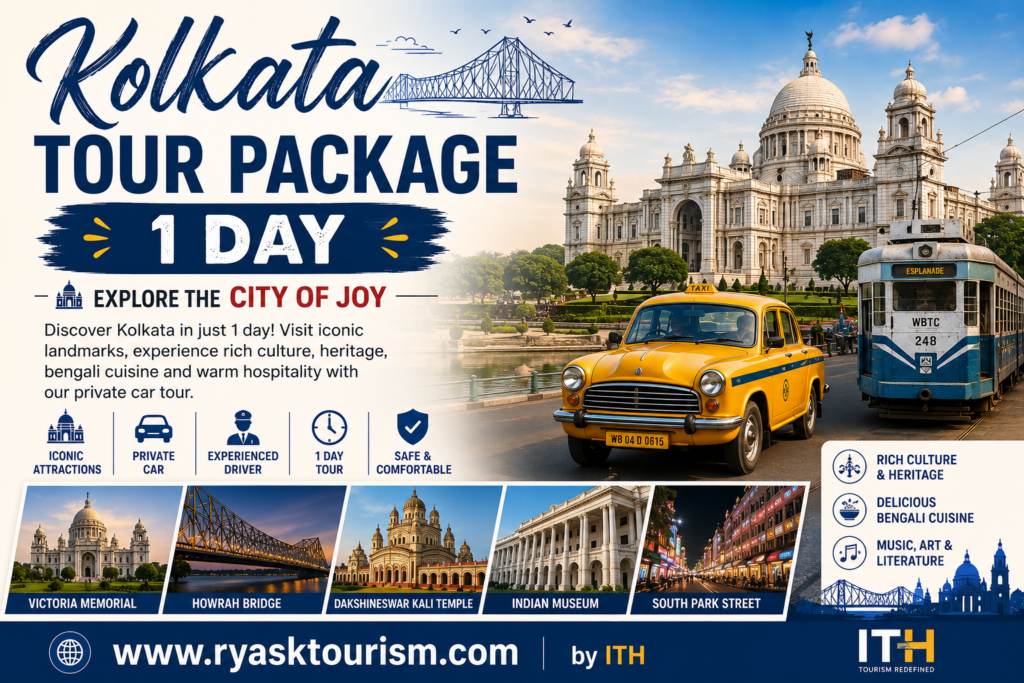 Kolkata Tour Package 1 Day Price