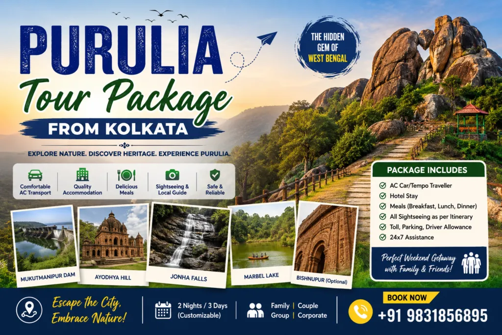 Purulia Tour Package From Kolkata