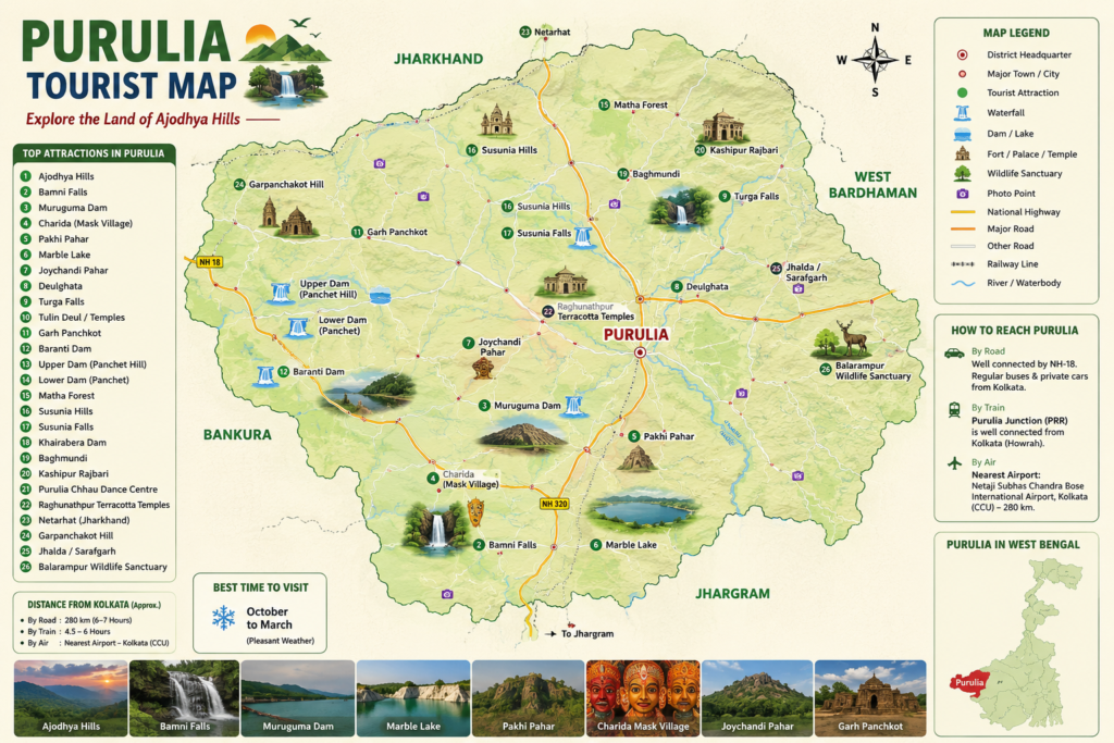 Purulia Tour Package From Kolkata