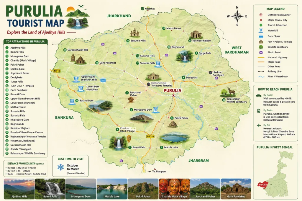 Purulia Tour Package From Kolkata