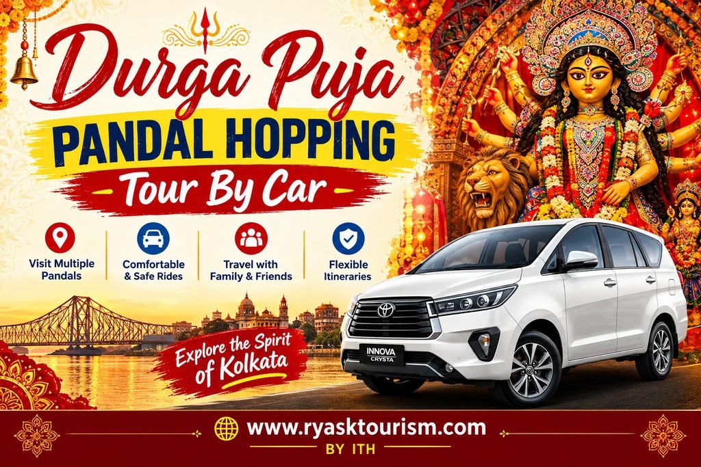 Durga Puja Pandal Hopping Tour By Car