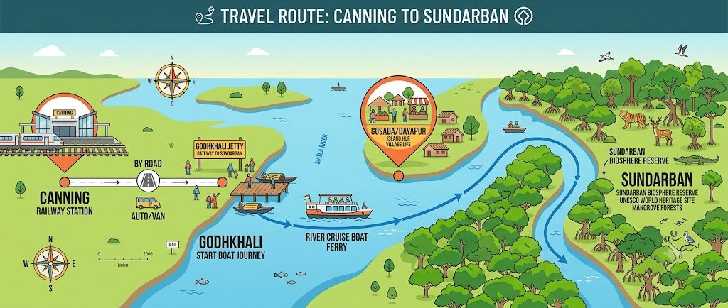 Sundarban Tour Package From Canning 